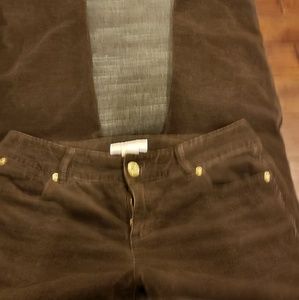 Michael Kors  brown corduroy pants